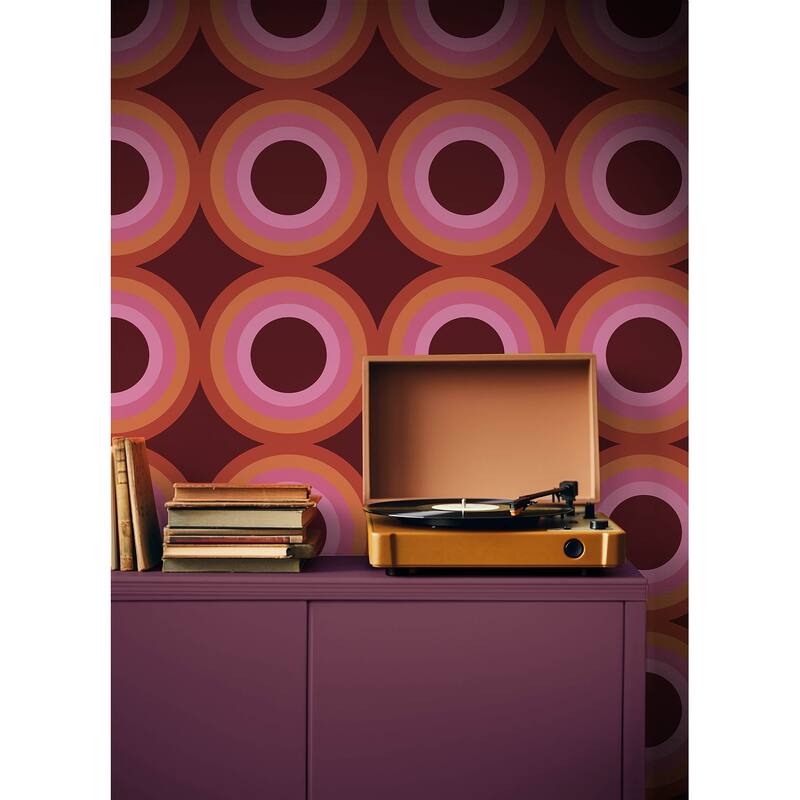 Very Gay Paint Sir Culls Pink Peel and Stick Wallpaper