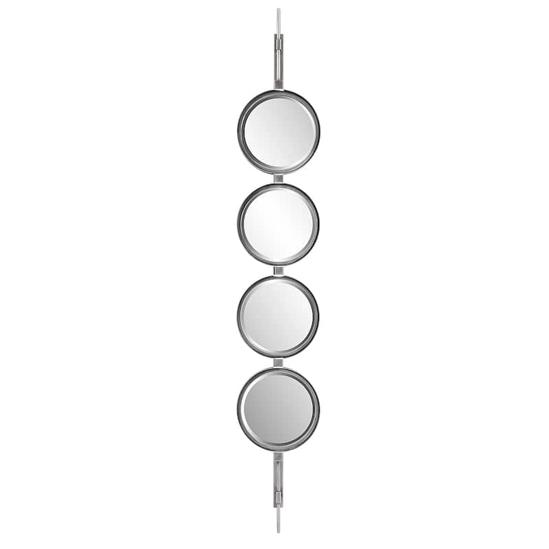 Uttermost Button Silver Mirror - 9.875"x 59.875"