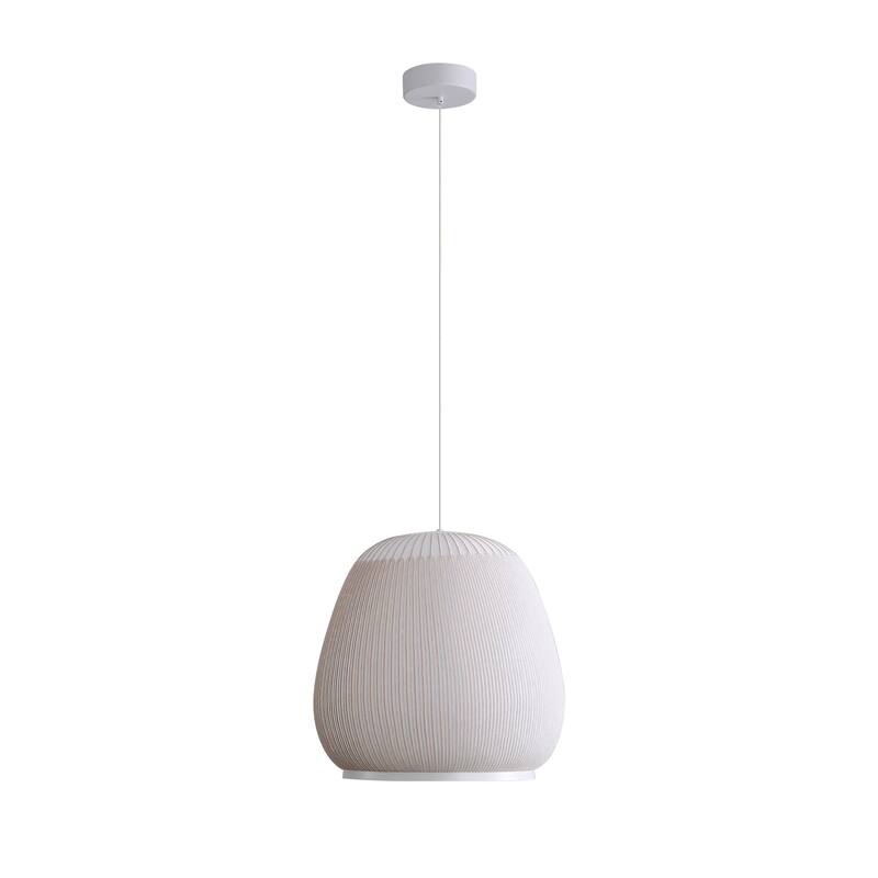 Golden Lighting 4017-17 Tela 18" Wide Pendant - Sand Yellow