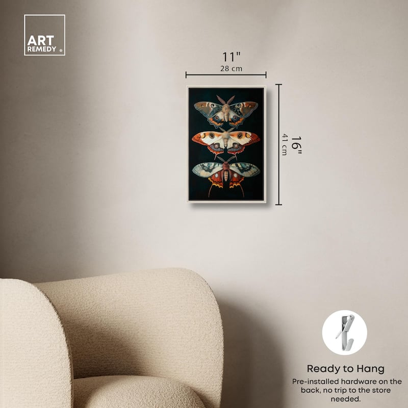Void's Vivid Visitors Canvas by Art Remedy