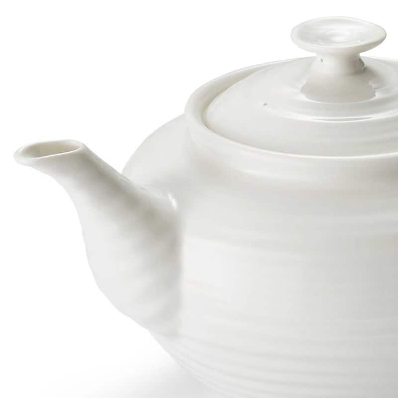 Portmeirion Sophie Conran 2 Pint Teapot White - 32 oz