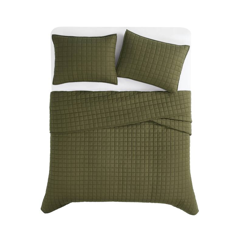 Brooklyn Loom Flax Linen Quilt Set