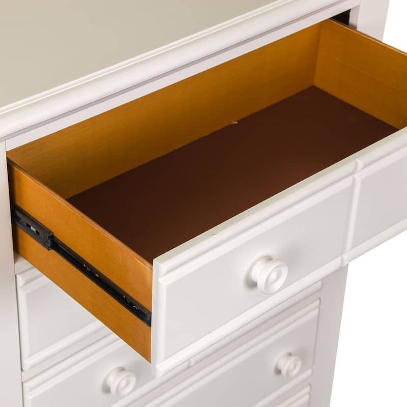 Summer House Oyster White 5 Drawer Chest