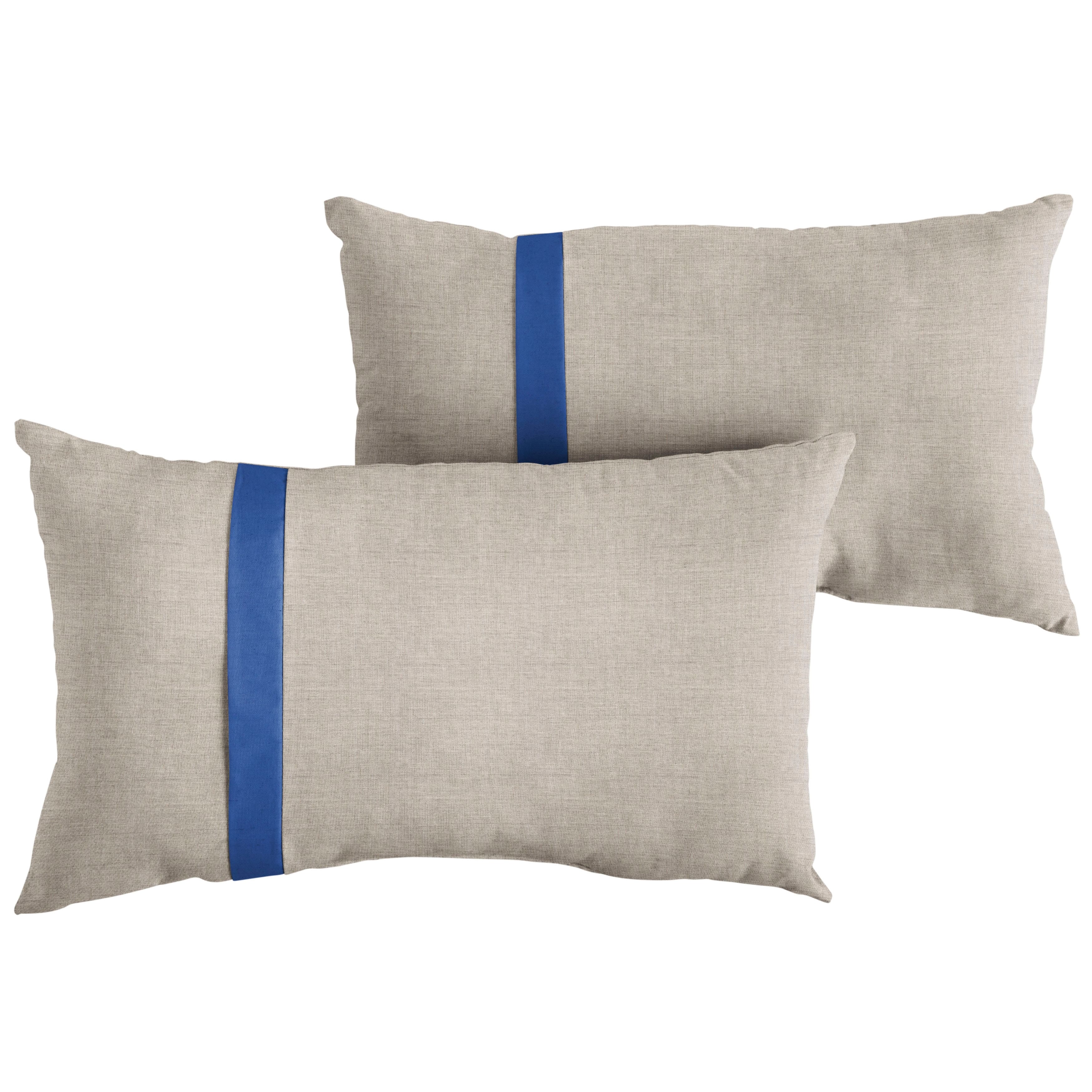 Option Sunbrella - Cast Silver/Canvas True Blue