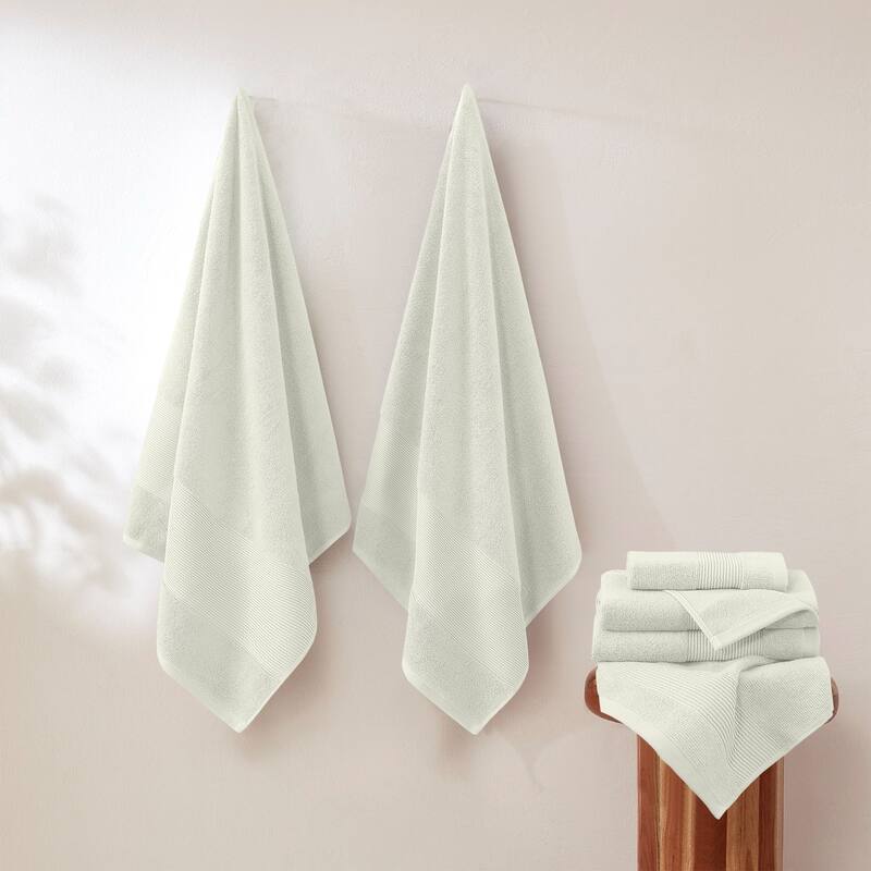 Modern Threads Air Cloud 6-Piece Bath Towel Set