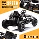 preview thumbnail 12 of 13, Electric Go-Kart 24V Ride-On for Kids 6+, 6MPH, 200W Motors, Off-Road, Shock Absorbers, High/Low Speed, Wide Seat