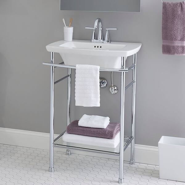 American Standard 0445 004 Edgemere 25 Fireclay Pedestal Edgemere 25 Fireclay Pedestal