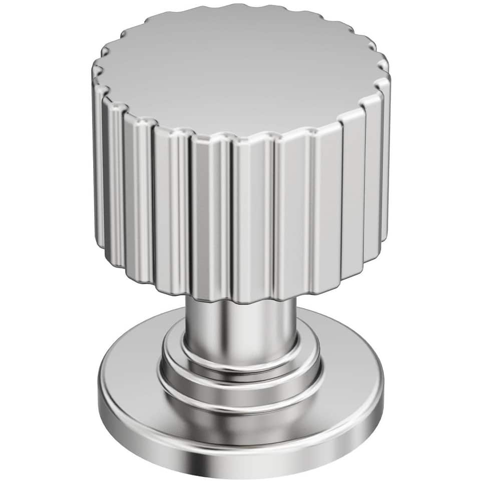Amerock BP37640 Ballard 1" Fluted Mushroom Cabinet Knob