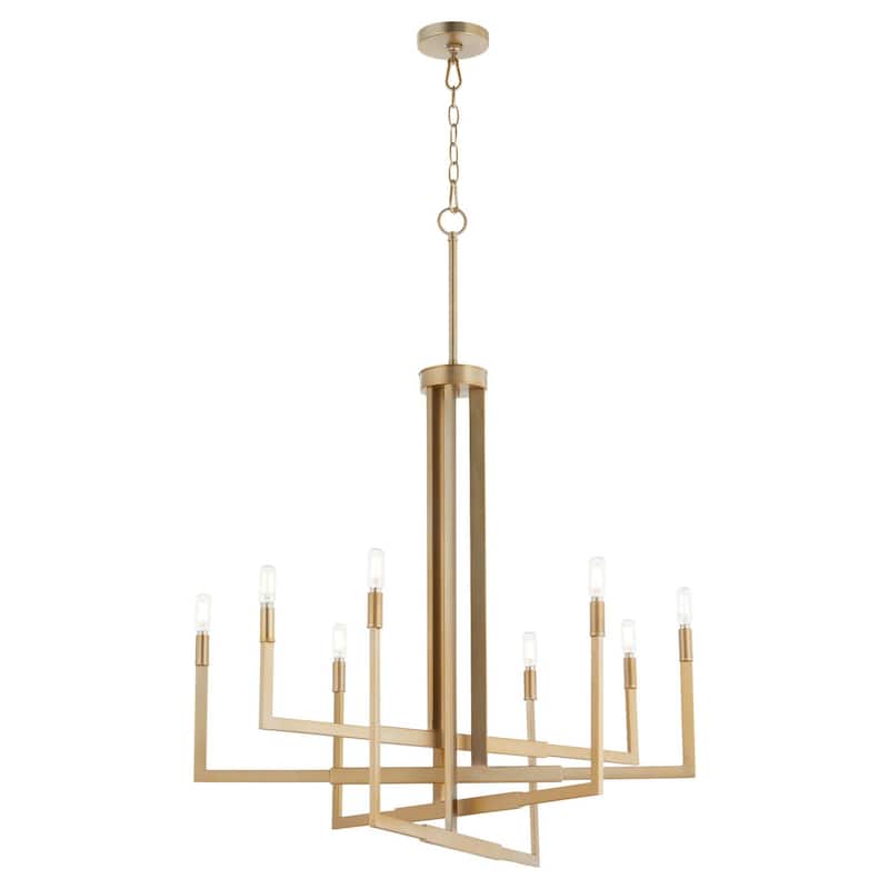 Quorum International 6377-8 Bolero 8 Light 31" Wide Candle Style