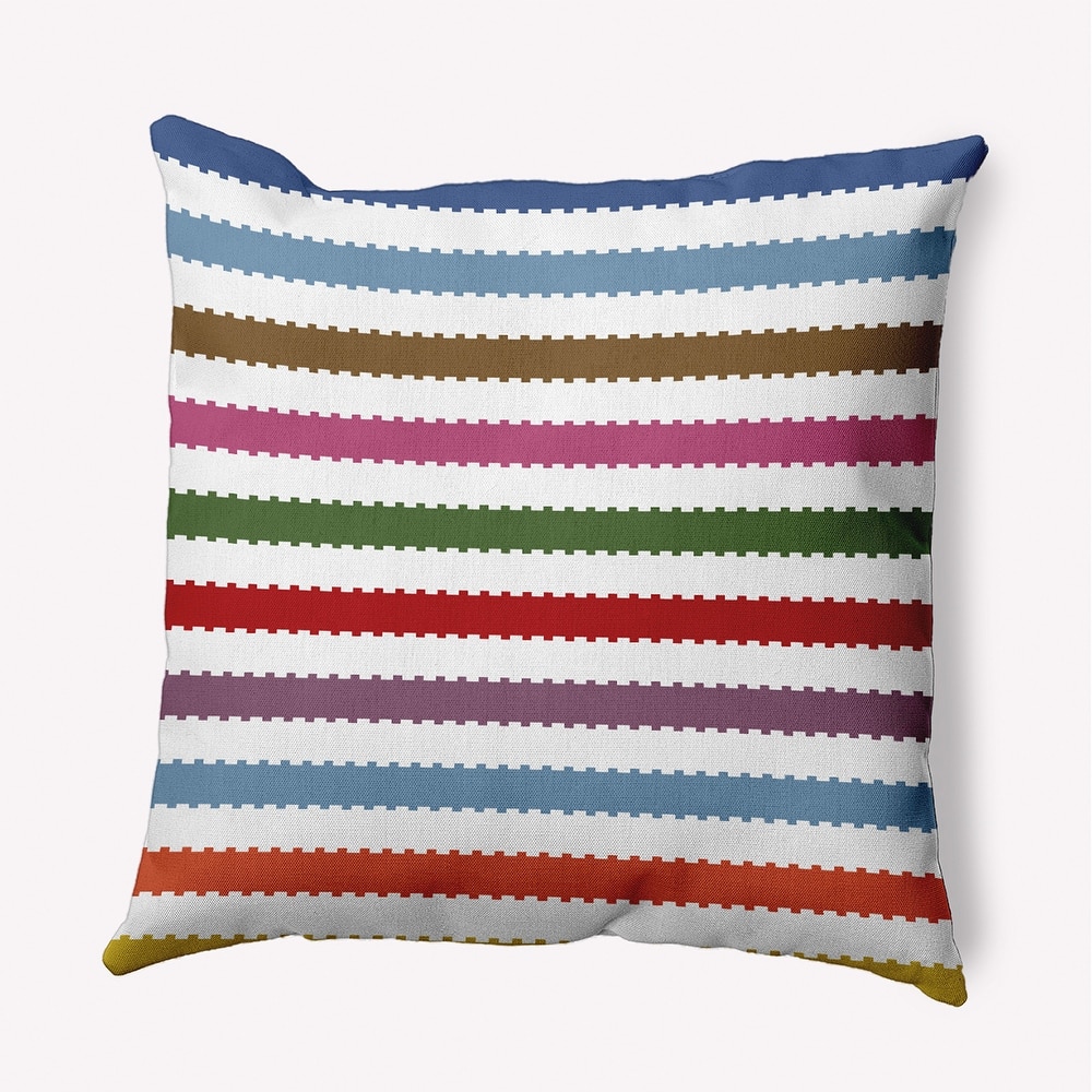 Zippy Stripe Decorative Throw Pillow