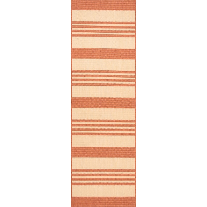 Nuloom Kristen Striped Indoor/Outdoor Area Rug