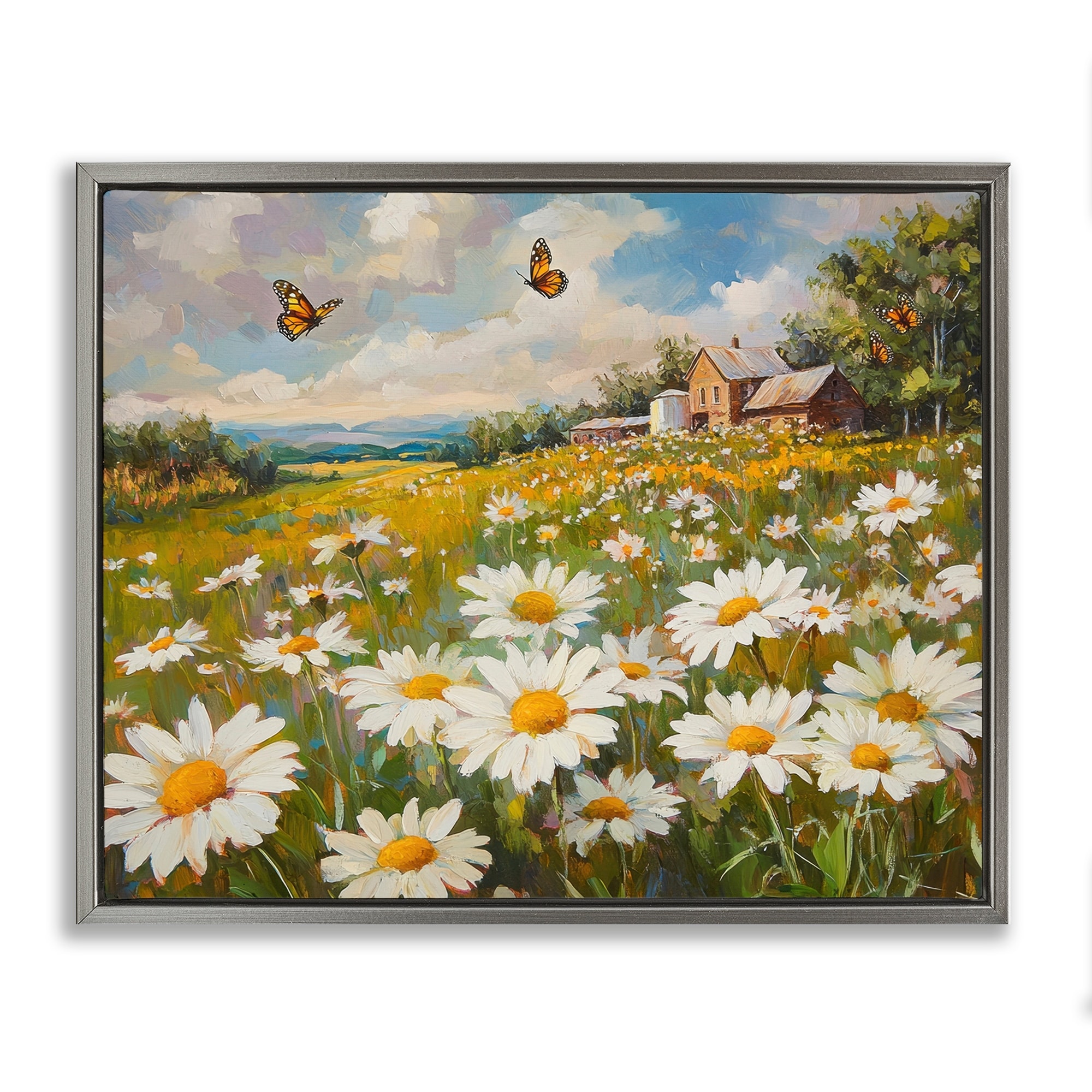 Stupell Stacked Luggage with Floral Handbag Framed Giclee Art Design By Amanda Greenwood