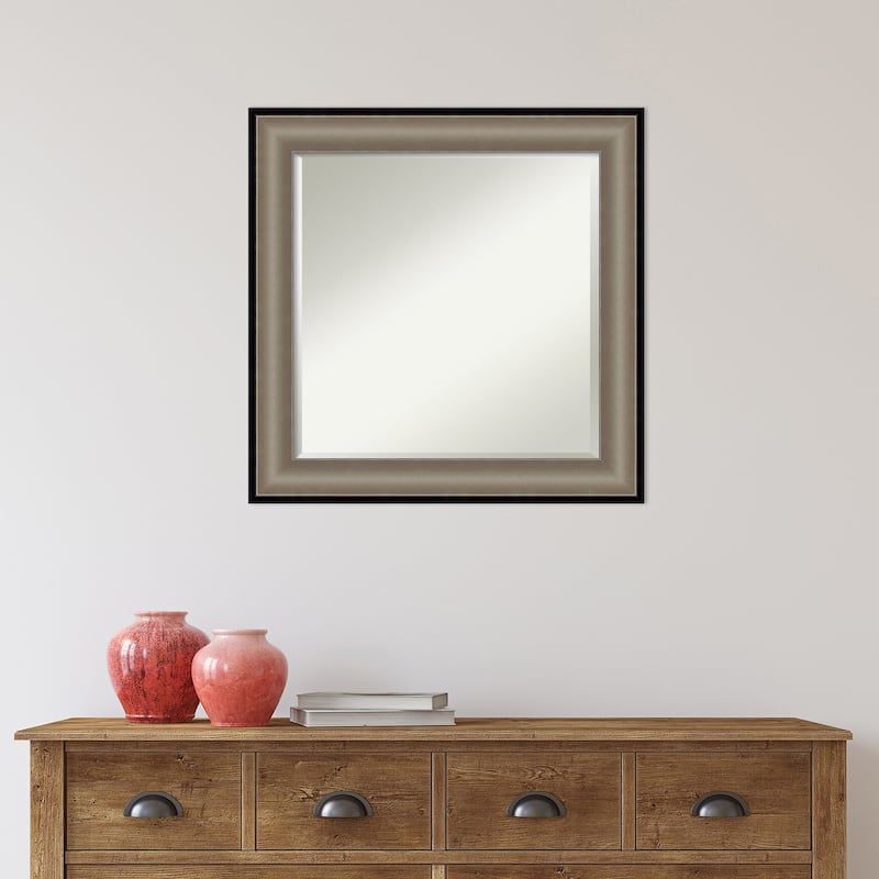 Beveled Bathroom Wall Mirror - Imperial Frame