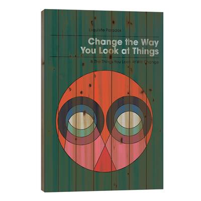 Perspective Print On Wood by Exquisite Paradox - Multi-Color