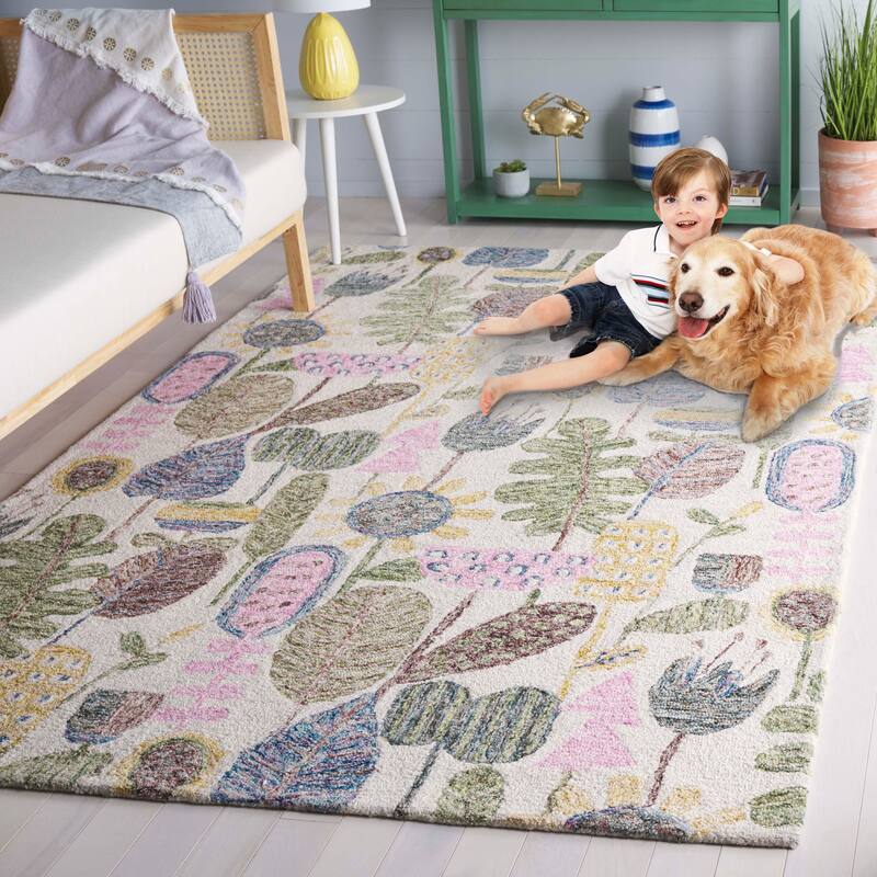 SAFAVIEH Handmade Jardin Matejka Country Wool Rug