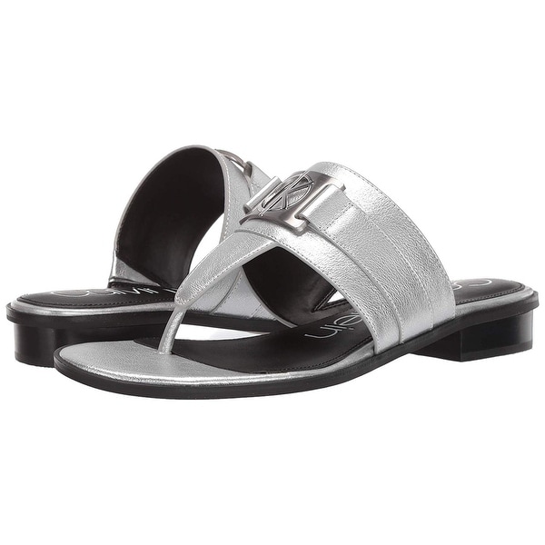 grey flat sandals womens