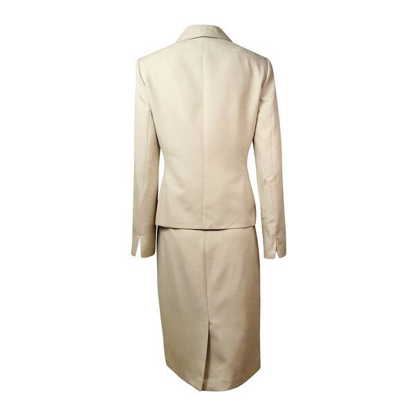 Shop Le Suit Women S Country Club Skirt Suit Overstock 15018738