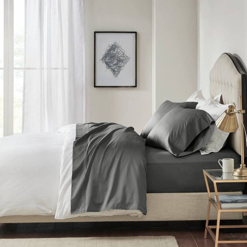 Madison Park 600 Thread Count Pima Cotton Sheet Set