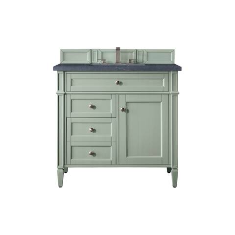 James Martin Vanities Brittany 36" Single Vanity, Sage Green