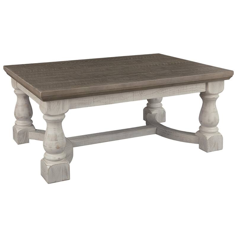 Signature Design by Ashley Ivy Hollow Rustic Rectangular Cocktail Table