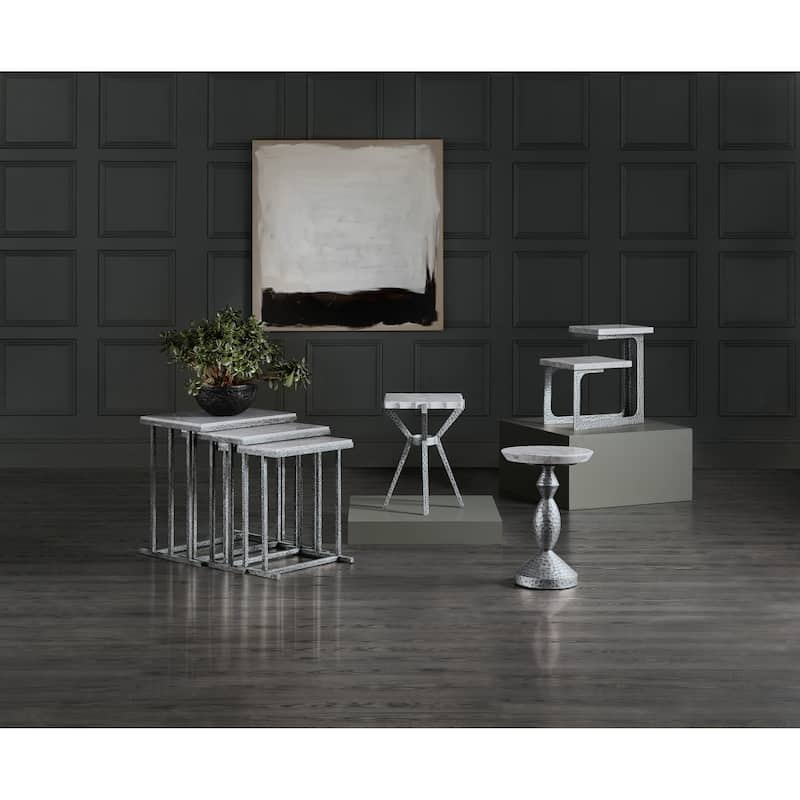 Hooker Furniture 628-50028-40 Melange 24" Wide Steel Nesting Table Set