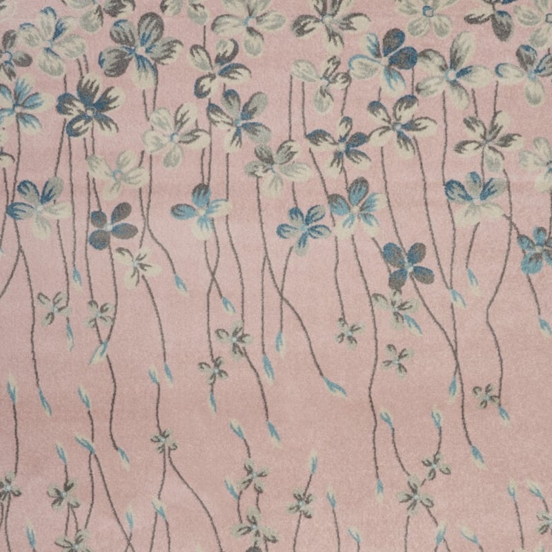 HomeRootsFloral Contemporary Rectangle Area Rug - 142' X '106' X '0.5