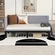preview thumbnail 11 of 25, Twin Size Linen Upholstered Daybed/Sofa Bed Frame