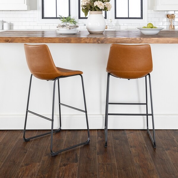 Carbon loft prusiner faux leather bar stool discount