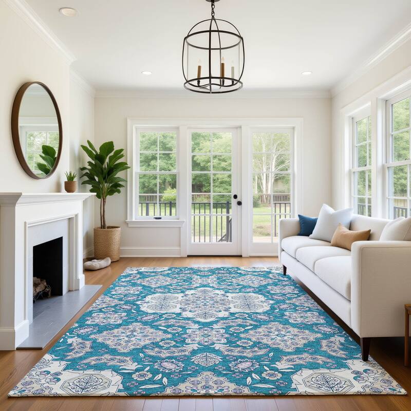 Premium Washable Super Soft Classic Traditional Mayfield Rug