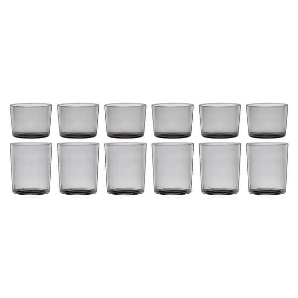 slide 2 of 2, Oneida Stackables Smoke Drinkware, Set of 12