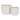 Currula Round Ridged Pattern Ceramic Pot - White