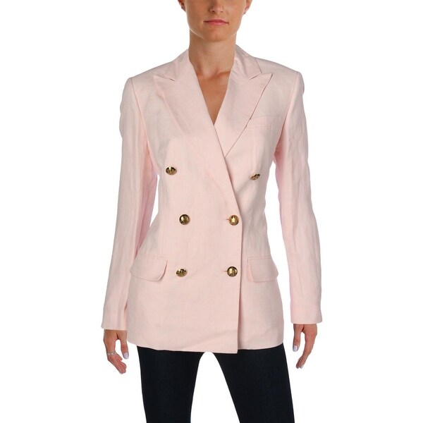 ralph lauren womens linen blazer
