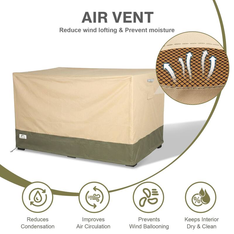 Aoodor Heavy Duty Patio Loveseat Cover