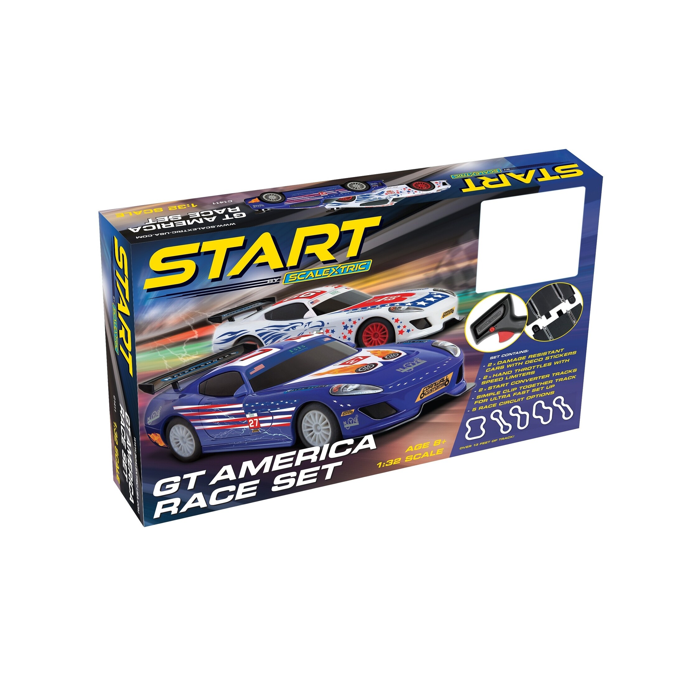 Scalextric C4241 Slot Car Classic GT 1:32
