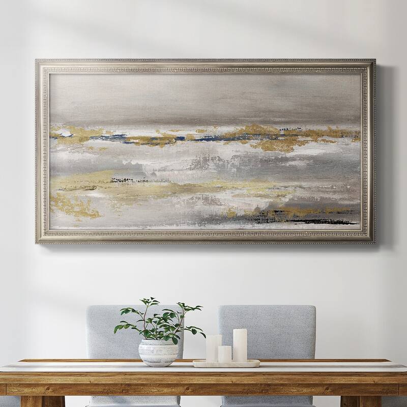 Golden Fog Premium Framed Canvas- Ready to Hang