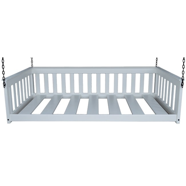 Pine Twin Mission Hanging Daybed with Chain