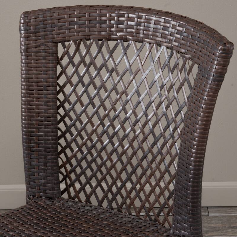 Barnes Outdoor 7-piece Wicker Dining Set by Christopher Knight Home