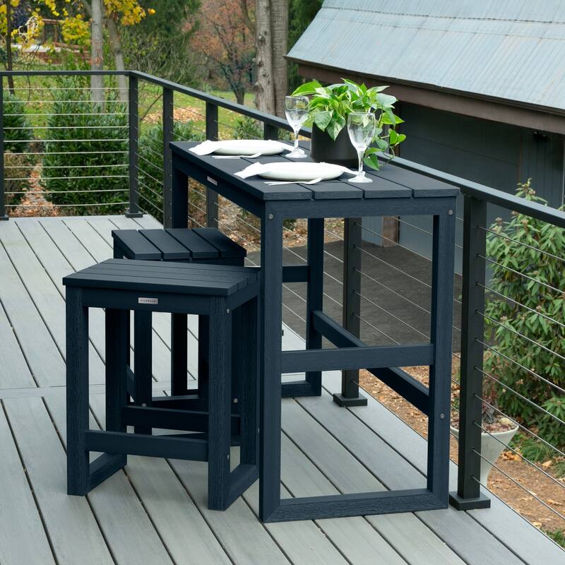HIGHWOOD Monroe Modern Counter-Height Dining Balcony Set