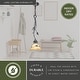 preview thumbnail 6 of 7, Vaxcel Lighting Vine 1 Light Mini Pendant