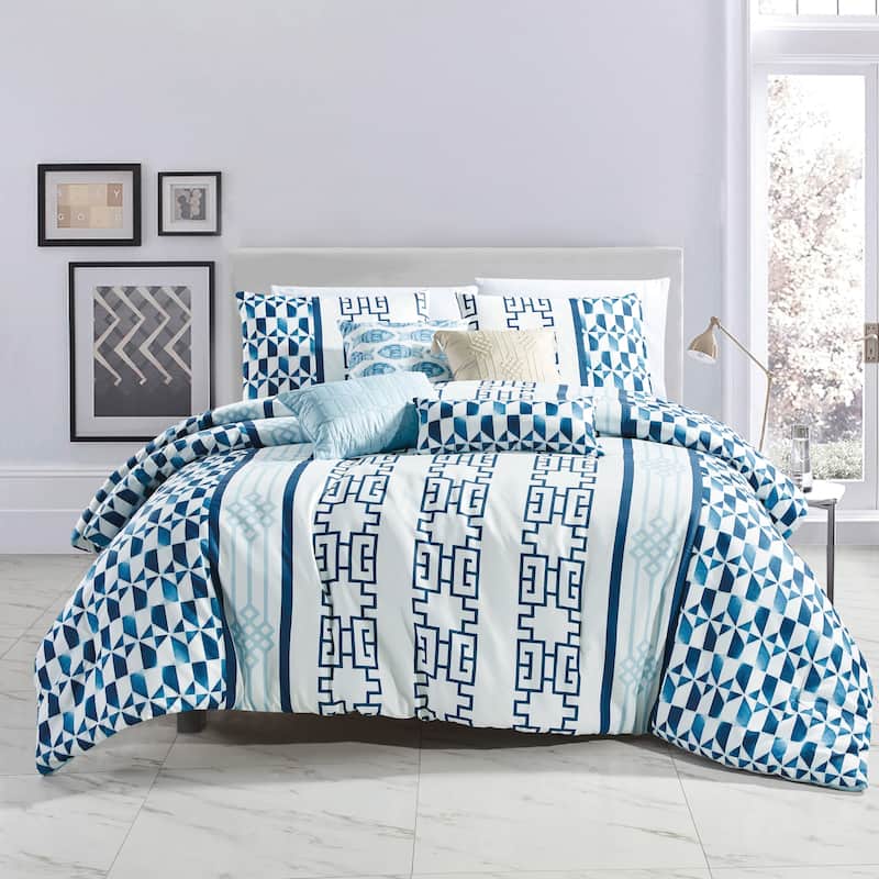 Nadifa Luxury 7 Piece Comforter Set