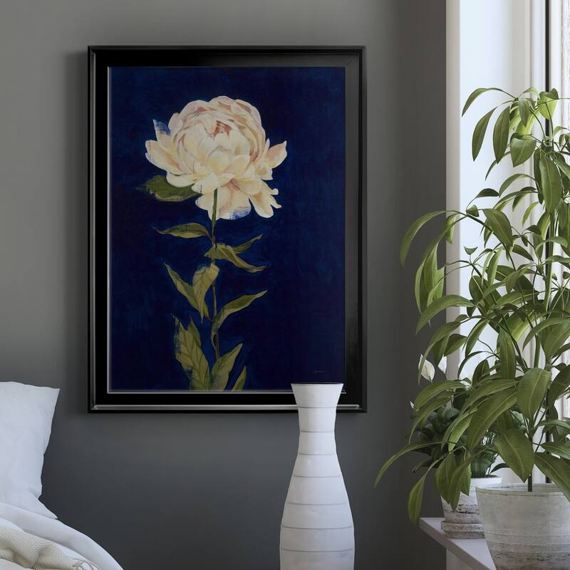 PRETTY AS A PEONY I Premium Framed Canvas - Ready to Hang