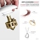 preview thumbnail 18 of 42, STYLISH Pop-Up Bathroom Sink Drain with Overflow D-701