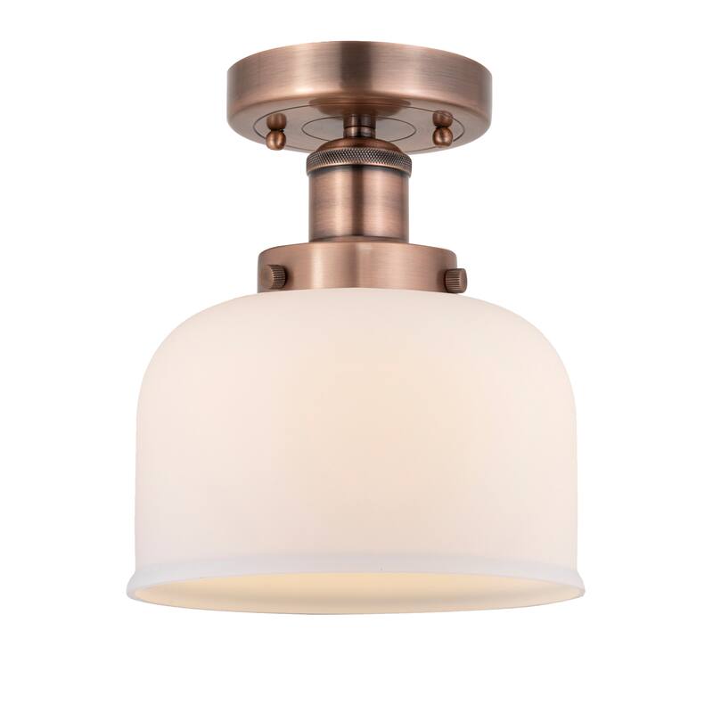Innovations Lighting Bell - 1 Light 8" Semi-Flush Mount