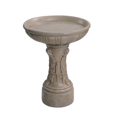 Antoni Durable Resin Birdbath - 17" x 21"