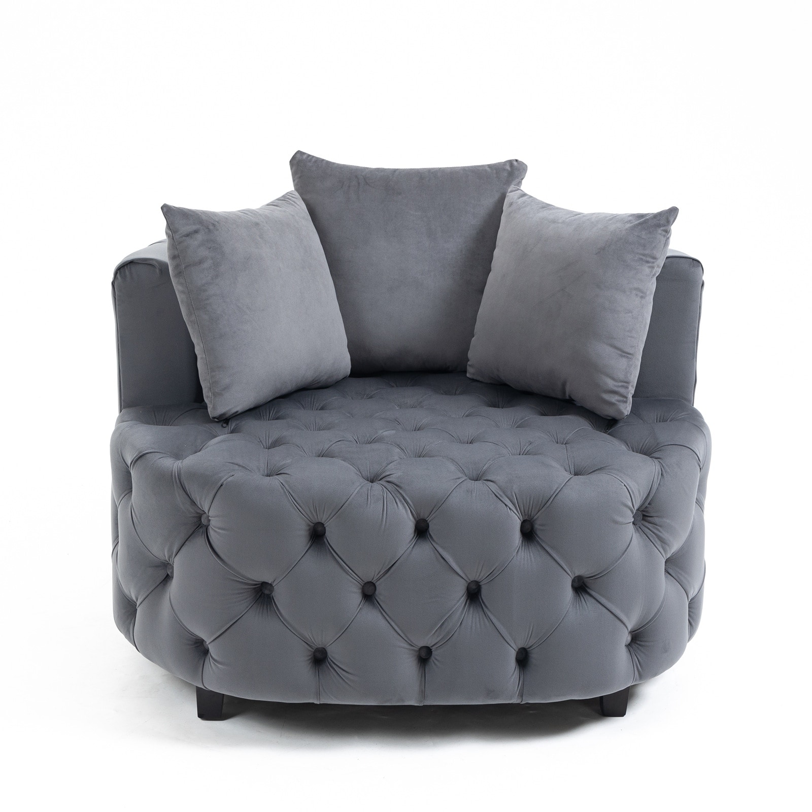 Damis swivel barrel chair store