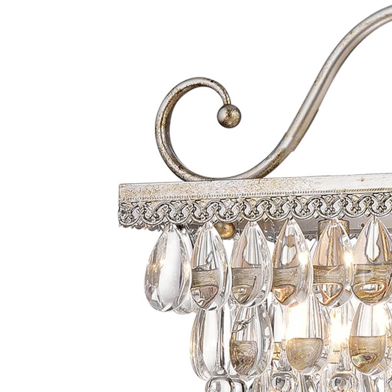 Eridanus 4-Light Crystal Chandelier - N/A