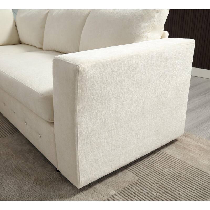 110.75" Sectional Sofa Oversized modular sofa