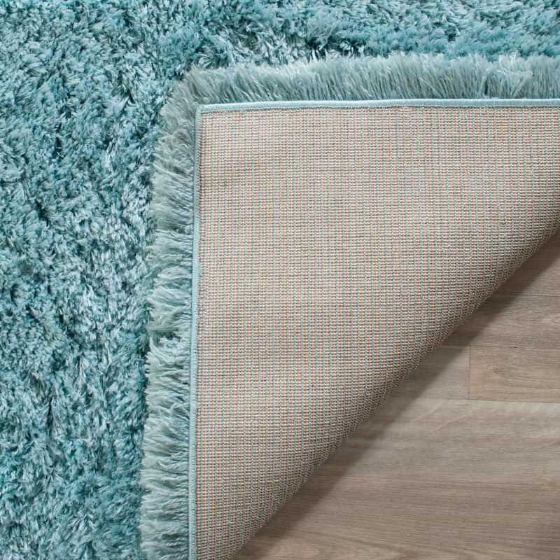 SAFAVIEH Polar Shag Alabama Glam Solid 3-inch Extra Thick