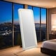 preview thumbnail 13 of 19, Furniture of America Inez Glam 71-inch Full Length Mirror with LED and Bluetooth Speaker White