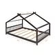 preview thumbnail 42 of 43, Modern Style House Bed Wood Bed, Fun and Adorable Space, Suitable for Kids